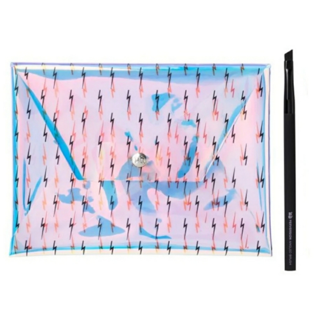 NEW Urban Decay Perversion Angled Brush & Bag Set